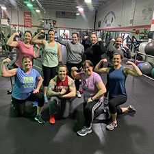Group Training Group photo of a group training session